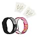 Para'Kito Lot de 2 Bracelets Anti-moustiques aux huiles essentielles - Motifs Noir et Summertime