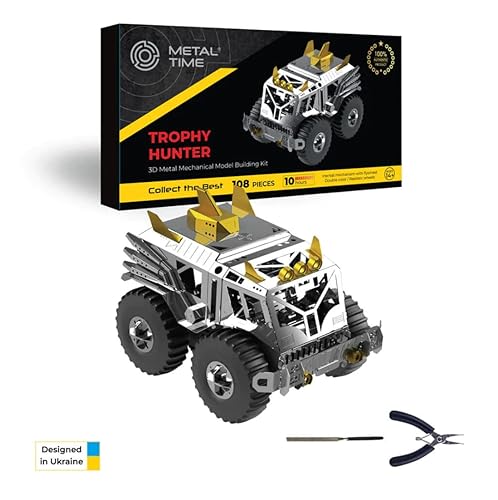 Puzzle 3D SHERP en métal, le cadeau idéal d'artisanat en acier inoxydable avec outils