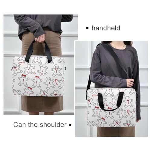 Bolsa para laptop senya con diseño navideño miniatura 2