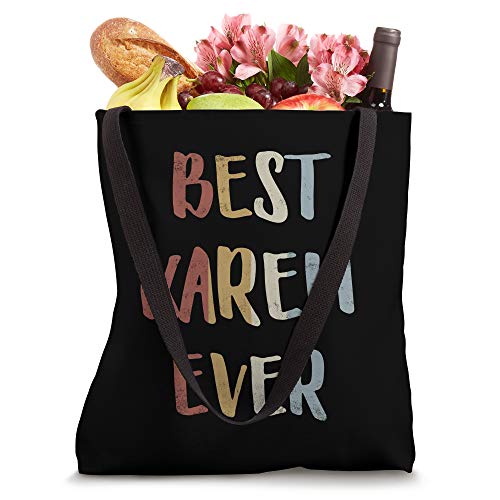 Bolsa Tote Retro Vintage Best Karen Ever miniatura 4