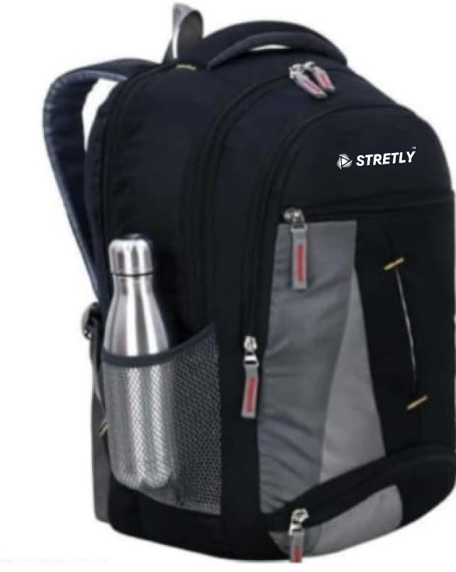 STRETLY 35-TRAINGLE BLACK School Bag COLEGE Bag Laptop Bag Travel Bag LUGGEG Bag Black (B0DDCYZF8B) Amazon Price History, Amazon Price Tracker