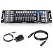 Dmx Console,192CH Dmx512 Console, With 2m/6.6 ft DMX Signal Cable, Controller Panel Use For Editing Program Of Stage Lighting Runing