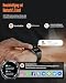 TIMU Smartwatch Herren, 1,45 Zoll AMOLED mit Bluetooth Anruffunktion