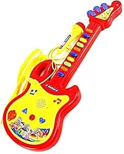 Dipansi Enterprise Worlds Guitar Toys for Kids with microphoneMulti