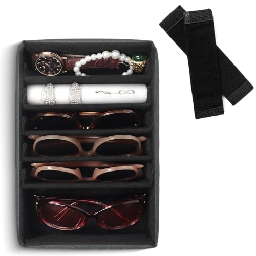 Image of Bukere Eyeglasses Storage Display Case Organizer