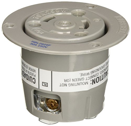 Hubbell HBL2626F Catalog #2626, Modular, High Temperature, Gray