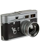 Farbe: Schwarz, Silber, Rot Horror-Shop Vintage Blechdose Kamera als Deko & Kostümzubehör