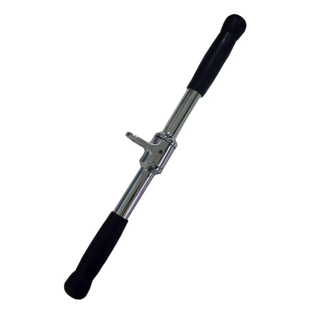 Revolving Straight Bar Multi Gym Attachment Push Pulling Down Arm