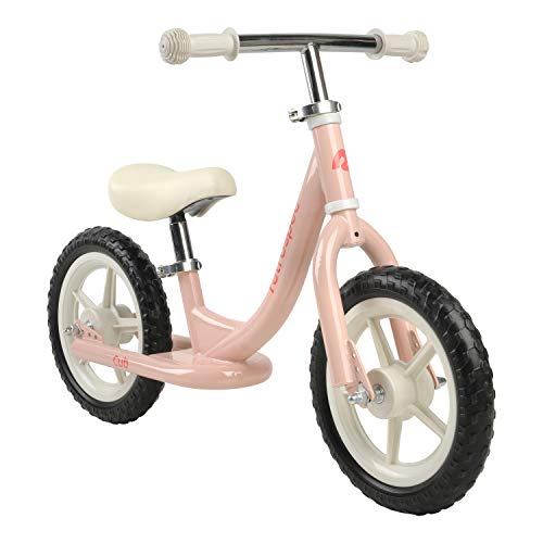 Cub Toddler 12" Balance Bike, 18 Months - 5 Years Old, No Pedal Beginner Kids Bicycle For Girls & Boys, Flat-Free Tires, Adjustable Seat, & Durable Frame #TOP12