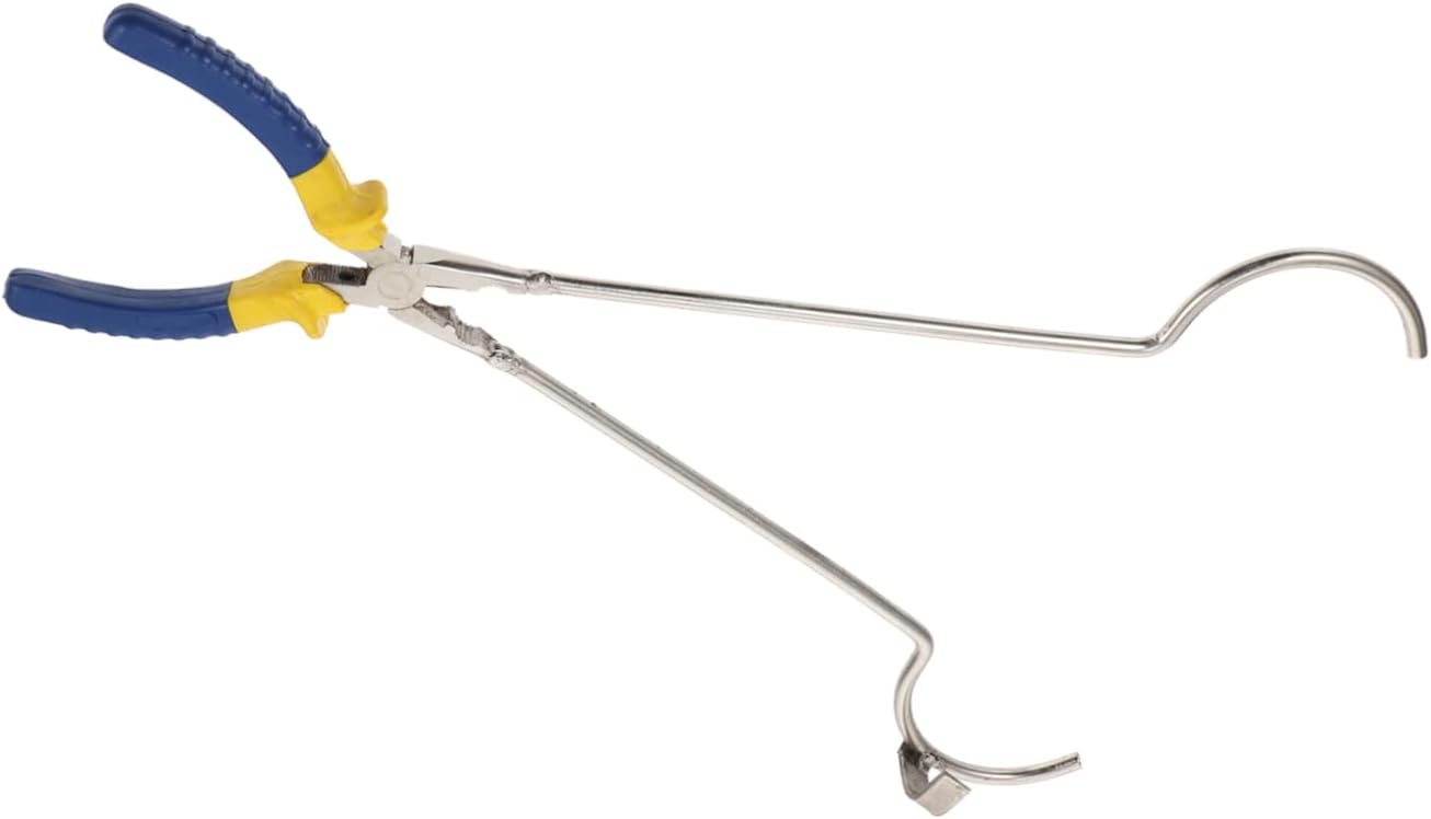 MAGICLULU Graphite Crucible Plier Melting Furnace Clamp for Lightweight Easy to Use Professional Casting Tool for Jewelry Making