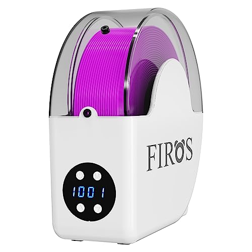 FIROS 3D Printer Filament Dryer Box with Fan, 3D Printing Filament Dryer...