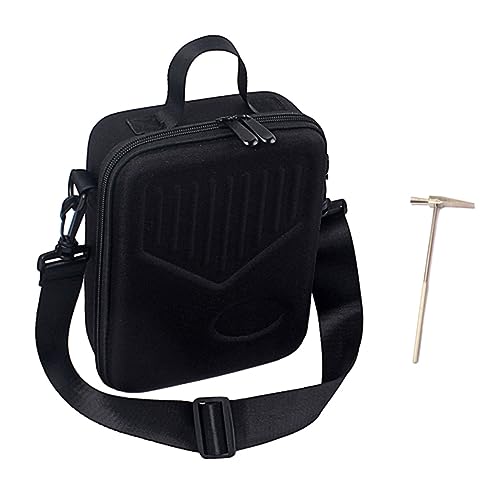 OFFSCH Kalimba Shoulder Bag with Strap Durable Thumb Piano Storage Case for Outdoor Performances and Travel Black Mbira Carry Pouch for Music Instruments