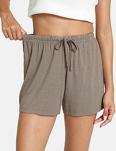 Image of GYS Women's Bamboo Viscose Cooling High Waisted Pajama Shorts