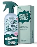 Sunny & Honey Cat Litter Deodorizer Spray - 32 fl oz, 1 Pack, Unscented - Source-Targeted Freshness...