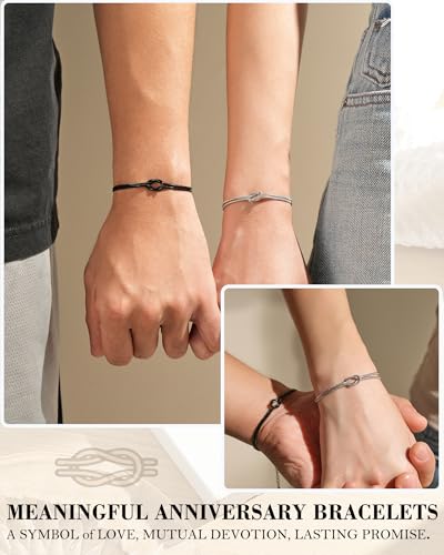 Pulseras para parejas Love Knot R&H Jewelry miniatura 2