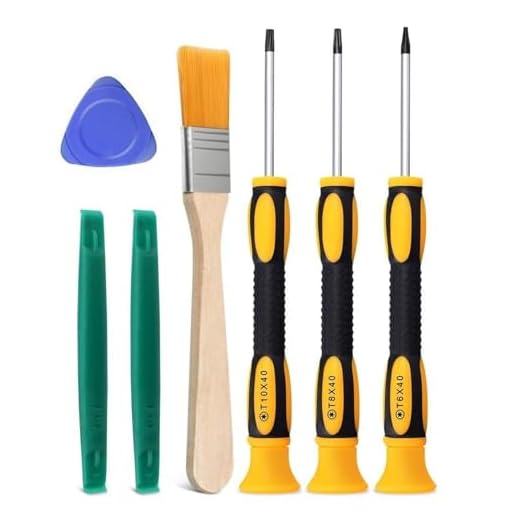 Screwdriver Set 7 in 1 Repair Tool Kit Security Screwdriver Lightweight Compact Design for Professional Use