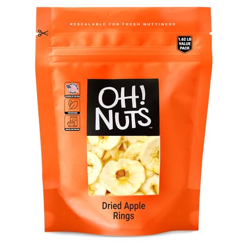 Oh! Nuts Dried Apple | 26 Oz - Dried Fruit Rings cover