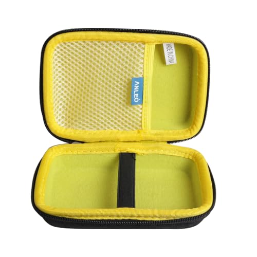 Image of Anleo Hard Travel Case for Geiger Counter Nuclear Radiation Detector (Black+Yellow)
