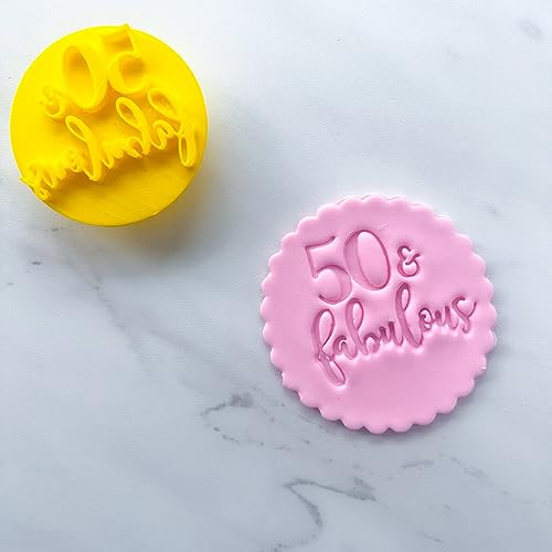 50 AND FABULOUS EMBOSSER 40MM