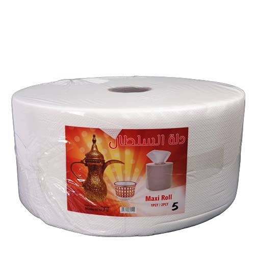 Dalet Al Sultan Jumbo Maxi Roll, Mega Roll, 5 Kg x 2 Ply