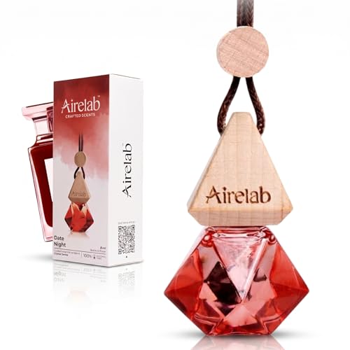 Image of Car Air Freshener 8ml | Perfume-Style Fragrance | Natural Essential Oil Glass Bottle with Wooden Diffuser | Long-Lasting Car Perfume Lasts Up to 60 Days