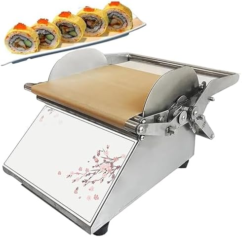 Sushi Rolling Machine - Manual DIY Tool for Beginners, Stainless Steel Sushi Maker for Perfect Rolls - Easy to Use Sushi Roller Kit