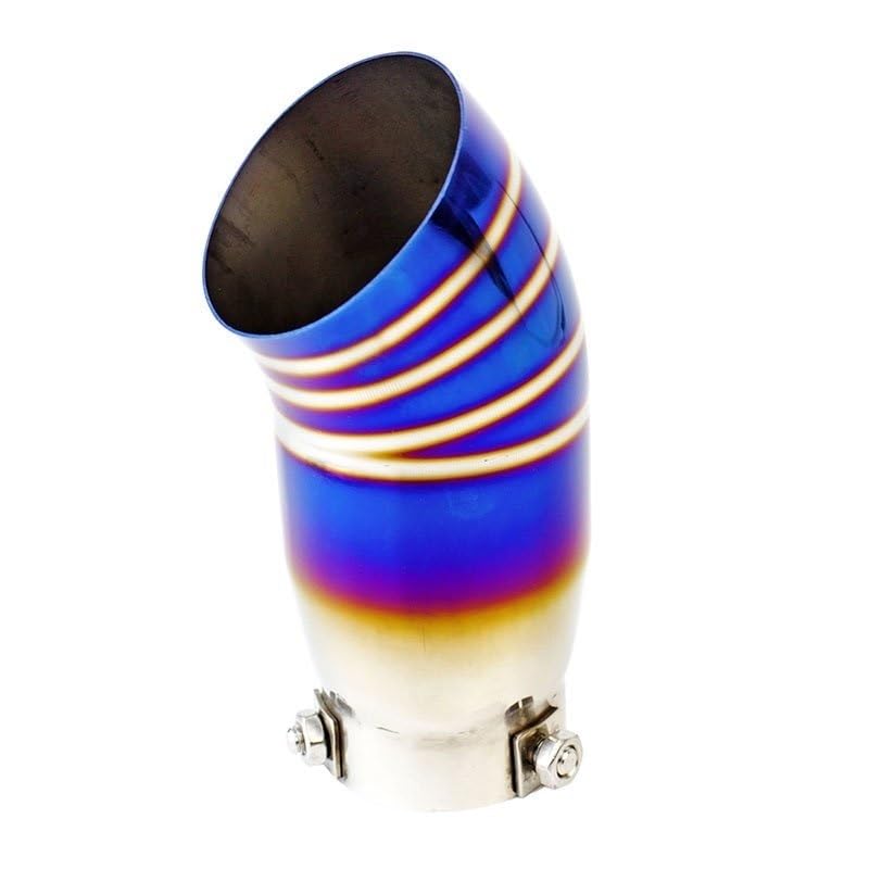 Silencieux d'échappement pour personnaliser votre voiture embout inox 2.5 pouces de route