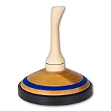 holzeisstock schneller machen Birnenholz, Stahlring Drechslerei WIMMER Holzeisstock für Herren Colour (blau)