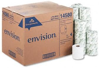 Georgia Pacific Envision and Preference Bathroom Tissue TISSUE,BATH,ENVISN,1PLY 2950B001 (Pack of2)