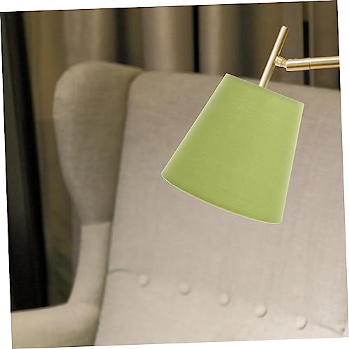 Image of Cabilock Retro Small Lampshade Green Drum Lampshade for Wall Lamp Lamp Shade Cover