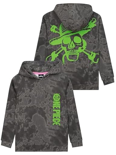 One Piece Sudadera Niños, Sudadera con Capucha, Ropa Anime, Jersey Niño, Gris 7-8 Años | Ya disponible en tu tienda friki favorita! En mundofriki.es!