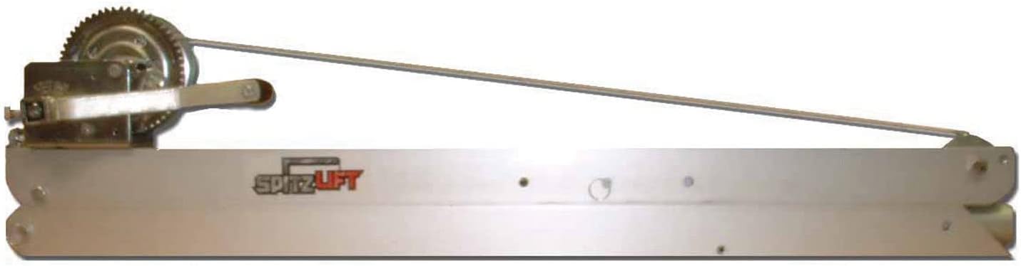 Spitzlift LBS15-4 Pickup Truck Crane | Surface Mount & Pivot Base, 20' Strap