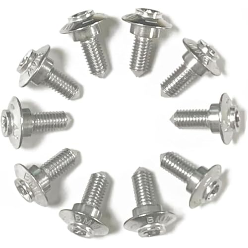 Compatible with B-MW Motorcycle Stainless Steel Screws Fairing Bolt Kit M5*14 m17 M 5 * 20 R1200GS F700GS F800R G650GS K1600GTL S1000RR F850GS F750GS F900R C400X C600 Accessories (A - M5*14.5)