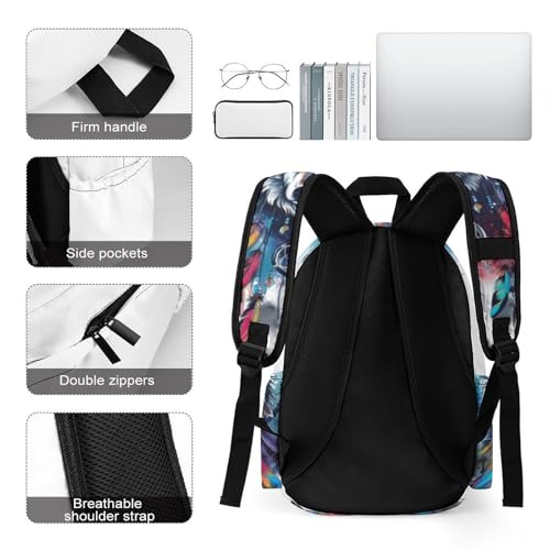 Sac à dos maternelle loup résistant pour stopper le mal de dos - 5