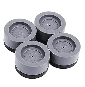 DRODRM Washing Machine Anti Vibration Pads Washer Foot Pads Dryer Heightening Pads Stabilizer Support Stand for Home
