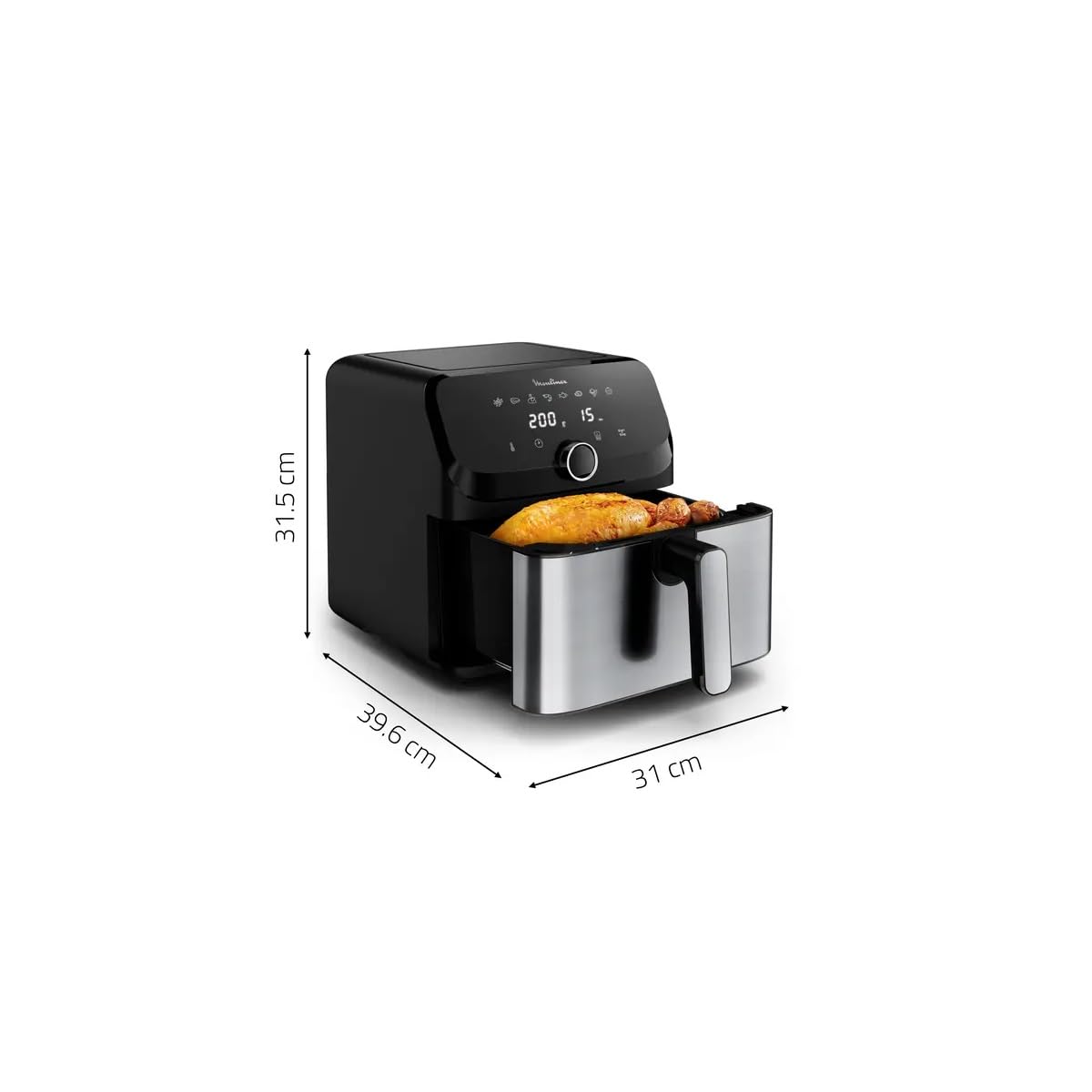 Test, Avis Moulinex Easy Fry Mega : La Friteuse à Air Chaud Pour Le