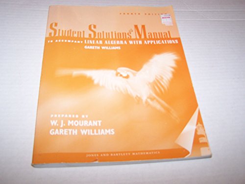 Linear Algebra with Applications 0763715026 Book Cover