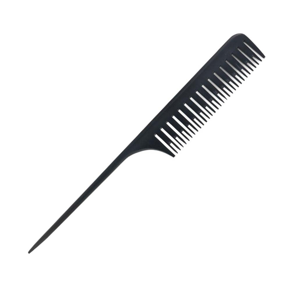MYADDICTION Highlight comb, professional, 25.5cm Sectioning Weave Foiling Comb Black-image-47