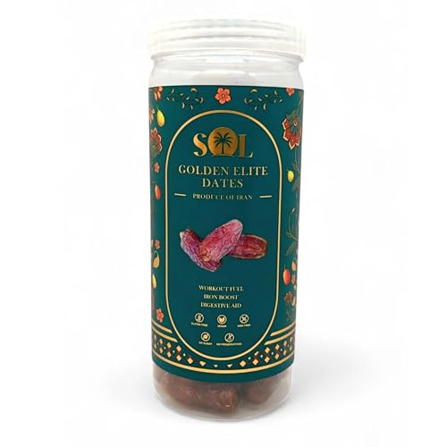 Image of Golden Elite Piarom Dates - Premium Dates with Rich Flavor & Firm Texture, Naturally Sweet Dry Fruit for Daily Energy Snacking, Gifting & Healthy Lifestyle