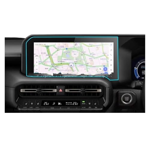 Protection écran verre trempé pour Toyota Land Cruiser 250 2024 navigation GPS 12.3
