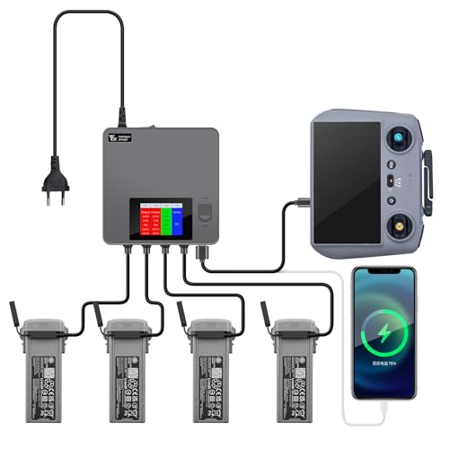 Chargement batterie DJI Mavic Air 3 hub multi-canaux Taoke pour vos sessions de vol