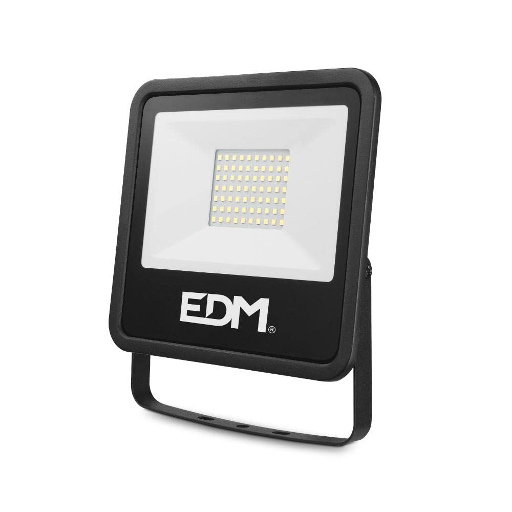 Projecteur LED 50W EDM haute luminosité 4000 Lm pour cour et jardin