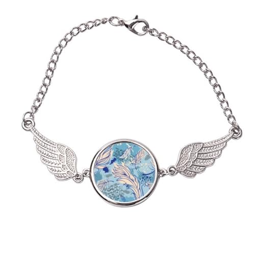 Bracelet plumes et pois en métal pour sublimer vos tenues d'été