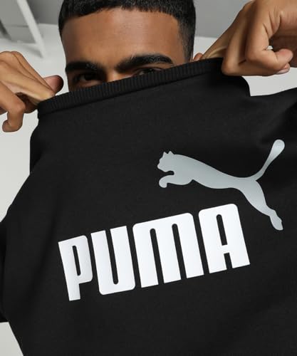 Image of Puma Men Cotton, Crew Neck Sweatshirt