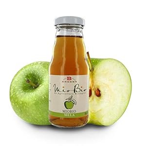 Succo di Frutta Alla Mela, In Vetro, 12 Bottigliette Da 200 Ml, Tot. 2,4 Litri