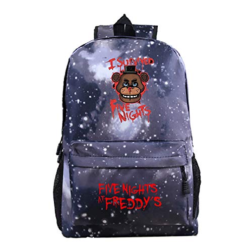 Refaa Five Nights at Freddy Mochila para niños  Escolar multifunción Duradera  Estilo