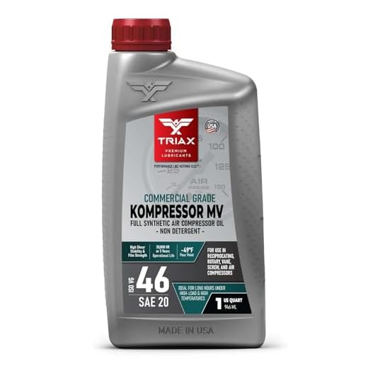 High-Performance Full Synthetic Compressor Oil
