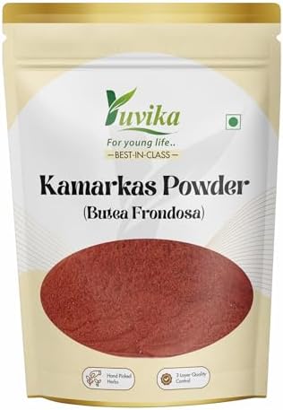 YUVIKA KamarKas Powder - Butea Monosperma - Gond Chuniya Powder (100 Grams)