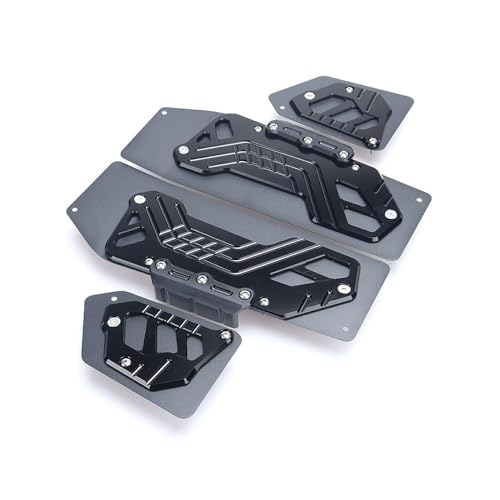 Cale pied moto ADV 350 noir, repose-pieds de protection pour scooter 2022-2023