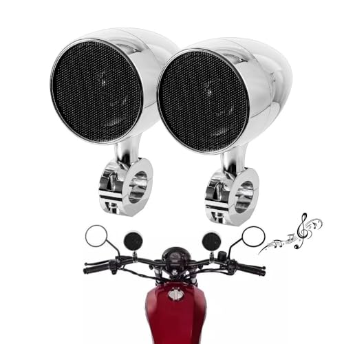 Parlante para Manillar de Motocicleta 3" con Control Remoto miniatura 2